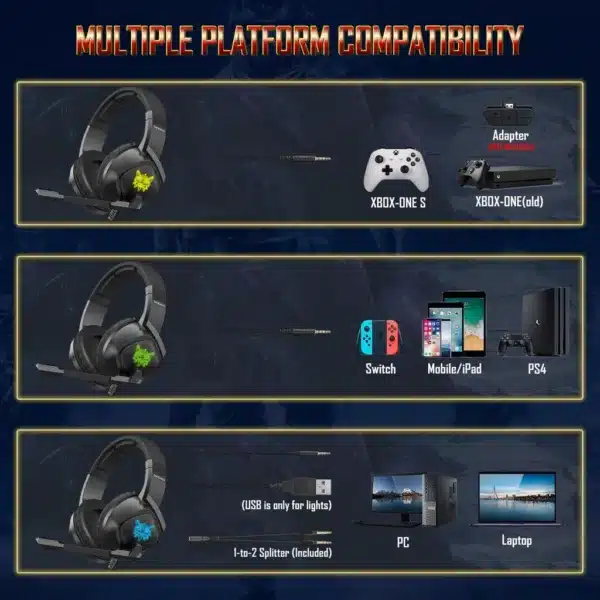 Onikuma K19 Headset Wireless Headphones