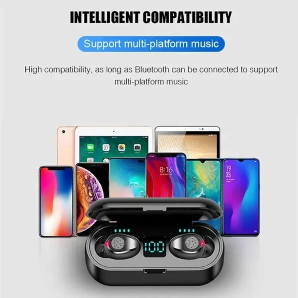 F9 True Wireless Bluetooth Earbuds