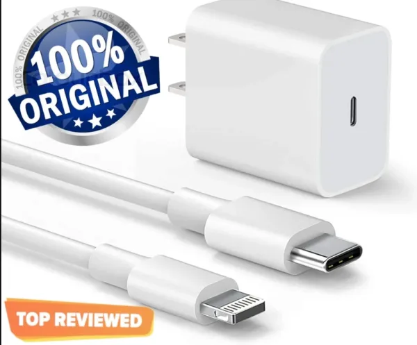 iPhone Charger 20W PD with cable 2025