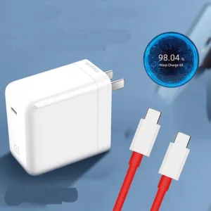 Oneplus Super Vooc 80W Adapter With Cable