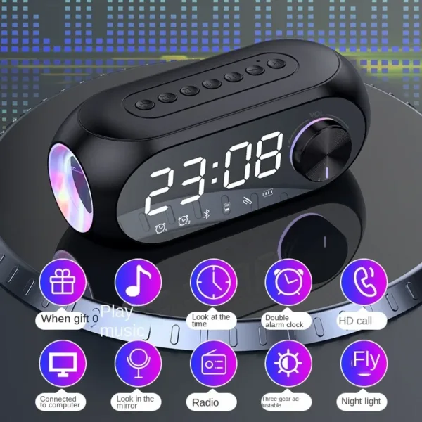 Kisonli LP-2S RGB Bluetooth Speaker