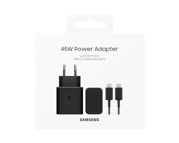 Samsung PD Super Fast Charger 45W with Cable