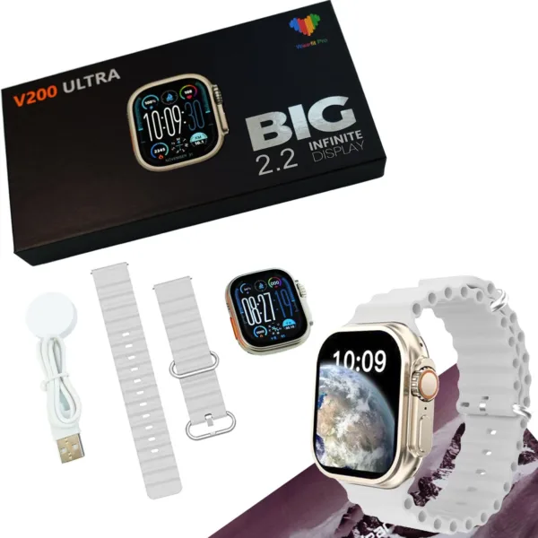V200 Ultra Waterproof Smartwatch 2025