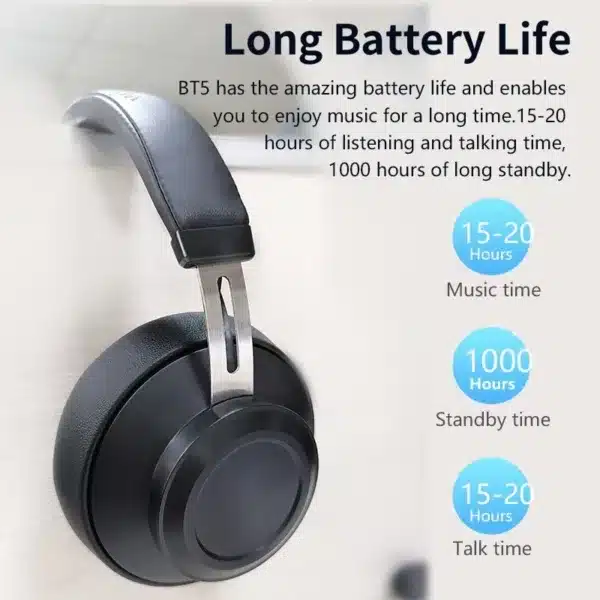 Bluedio BT5 Wireless Headphone with Microphone