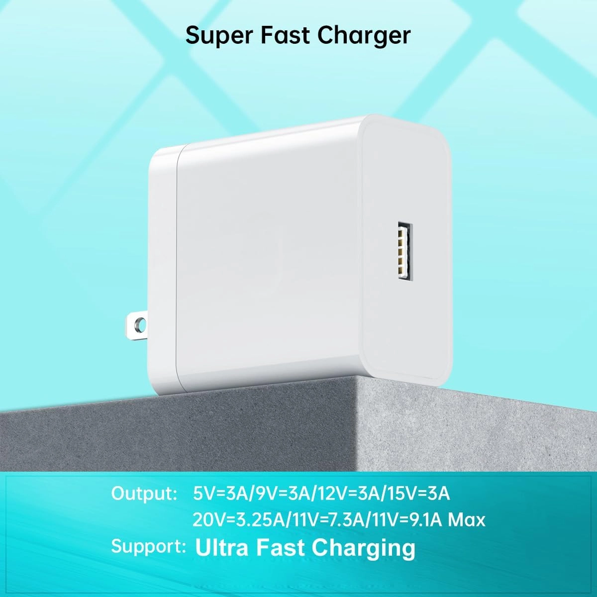 OnePlus 100W Super VOOC Charger With Cable