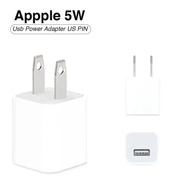 iPhone Charger 5W USB with cable