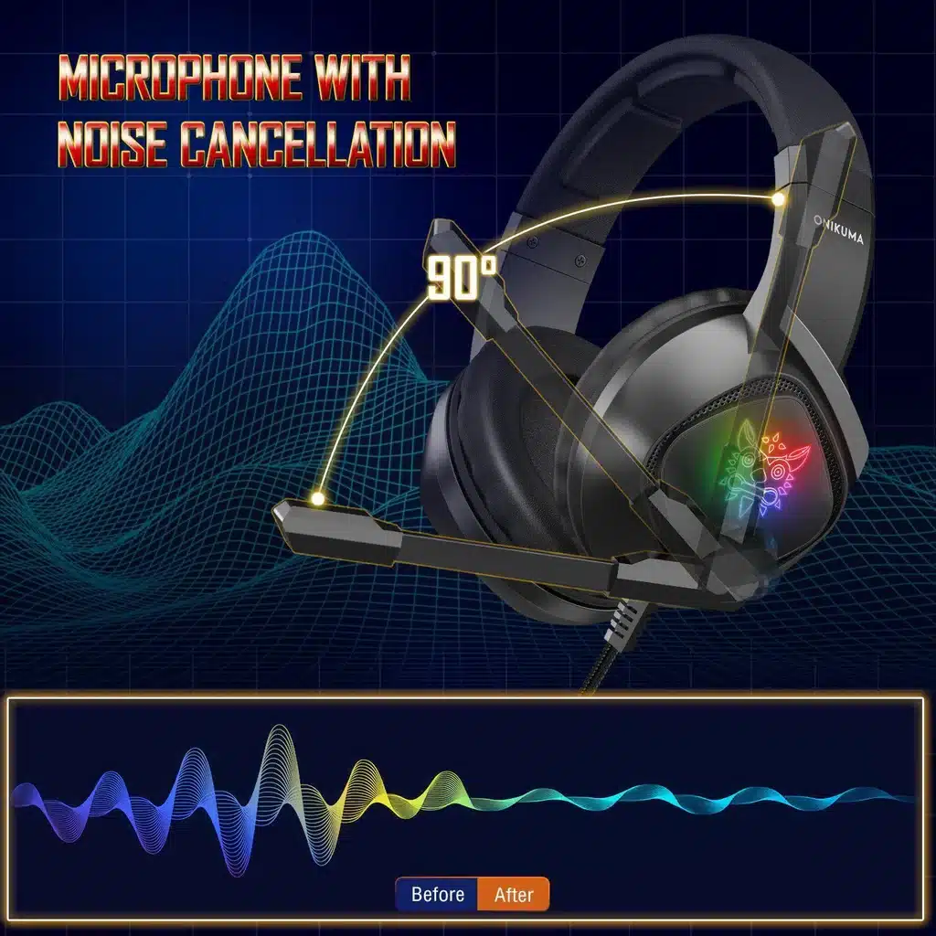 Onikuma K19 Headset Wireless Headphones