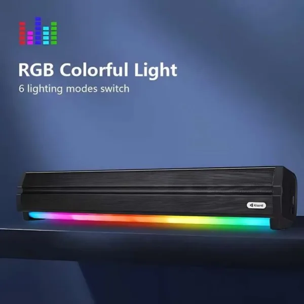 Kisonli LED-802 RGB Wireless Bluetooth Speaker