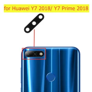 Original Huawei Y7 2018 Back Camera Glass Lens