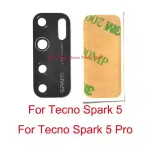 Tecno Spark 5 Back Camera Glass Lens