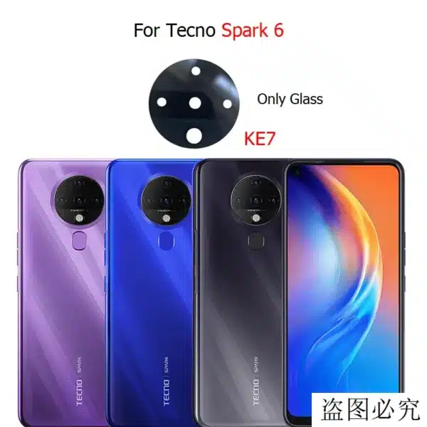 Tecno Spark 6 Back Camera Glass Lens
