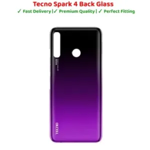 Original Tecno Spark 4 Back Body Price in Pakistan