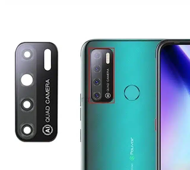 Tecno Pouvoir 4 Back Camera Glass Lens