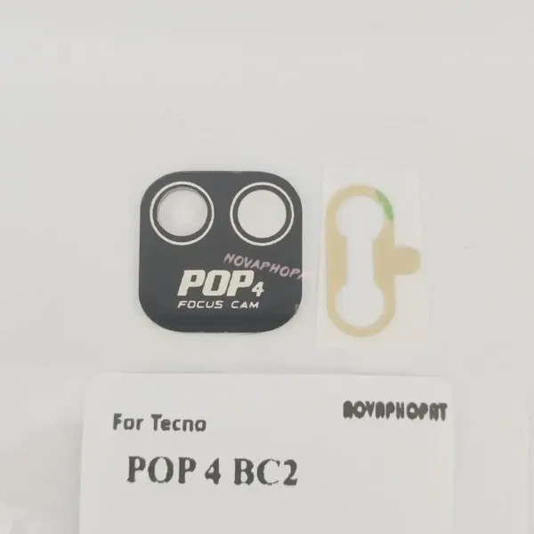 Tecno Spark Pop 4 Back Camera Lens of Glass