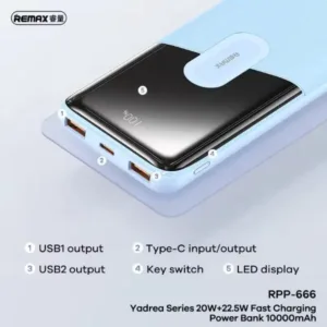 Remax RPP-666 10000mAh Power Bank