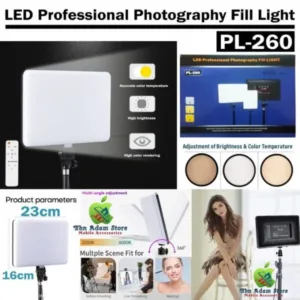 PL-260 Professional LED Light for Photography