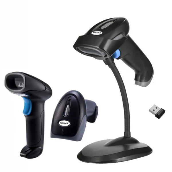 Speed X 8700 Laser Barcode Scanner with USB Receiver