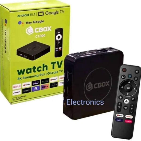 Cbox C1000 TV Box for Android 15.1 Lovers