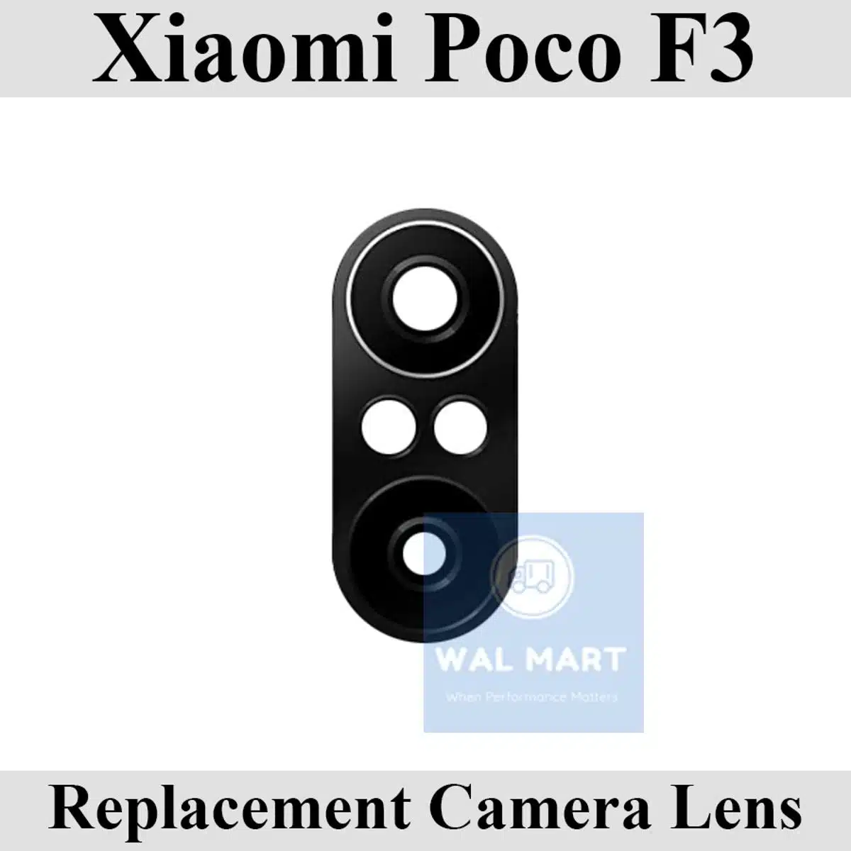 Xiaomi Redmi Poco F3 Back Camera Glass Lens