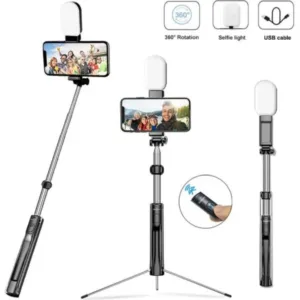 Buy 5 Feet Bluetooth Selfie Stick with Tripod Stand