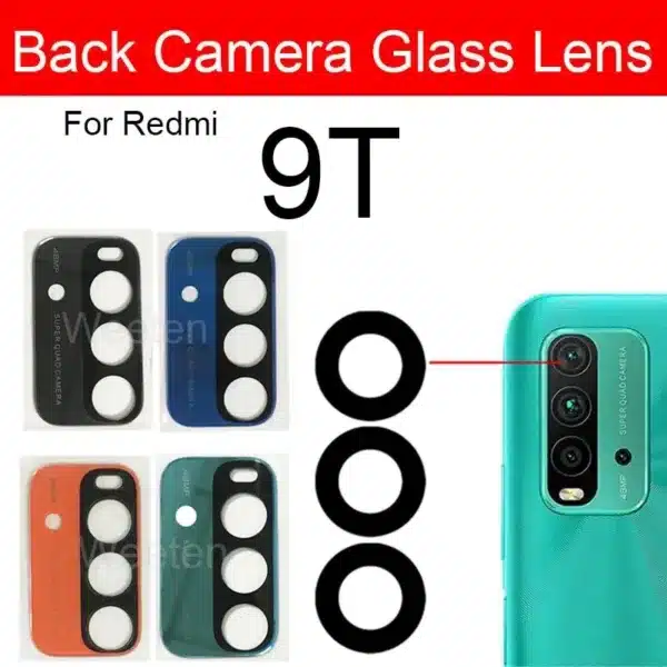Xiaomi Redmi 9T Back Camera Glass Lens