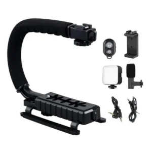 Ay-49u U-Shaped Handheld Video Stabilizer Kit for DSLR & Smartphones