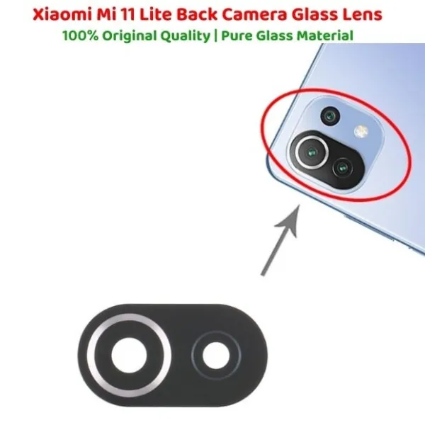 Xiaomi Redmi 11 Lite Back Camera Glass Lens