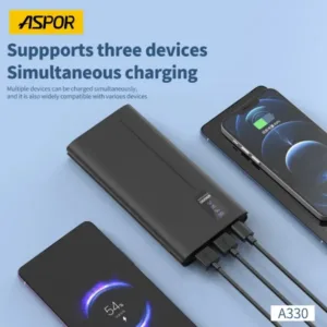 Aspor A330 Power Bank 10000mAh for Sale
