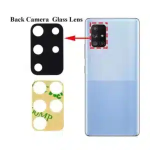Samsung Galaxy A71 Back Camera Lens of Glass