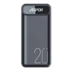 Aspor A396 20000mAh 22.5W Fast Charging Power Bank