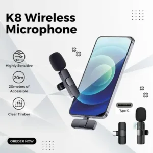 K8 Collar Wireless Microphone Price in Pakistan