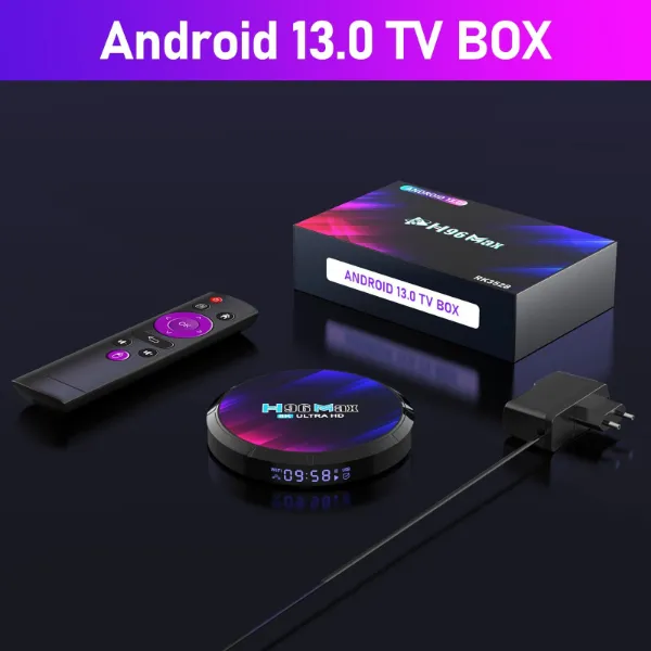 H96 Max 4 GB+64 GB Android TV Box Price in Pakistan