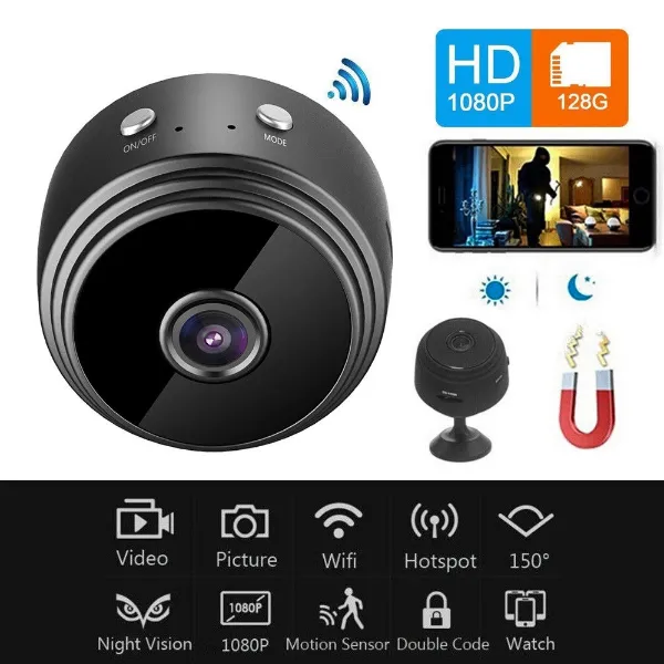 A9 Mini HD WiFi Spy Camera 1080p Price in Pakistan
