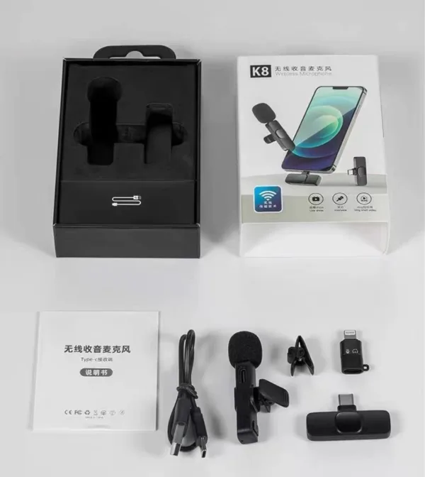 K8 Collar Wireless Microphone Price in Pakistan
