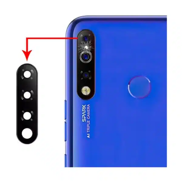 Tecno Spark 4 Back Camera Glass Lens