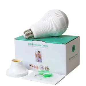 IP Wireless Panoramic Bulb Camera HD 2MP