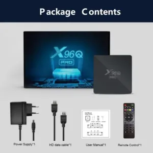 X96Q Pro Smart Android TV Box 8GB 128GB