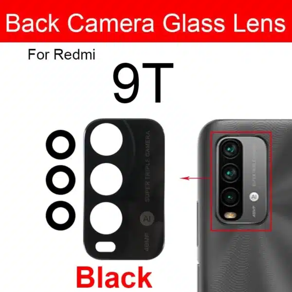 Xiaomi Redmi 9T Back Camera Glass Lens