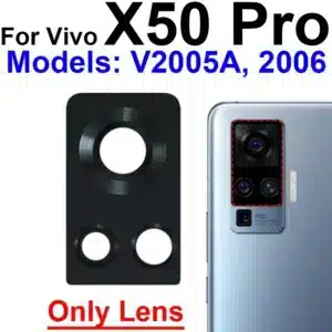 Vivo X50 Pro Back Camera Glass Lens