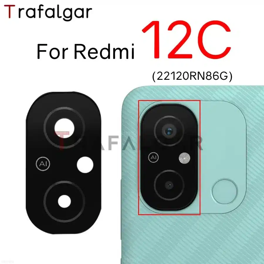 Redmi 12C Back Camera Glass Lens