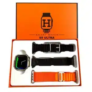 S9 Ultra Smart Watch with 3 Interchangeable Straps