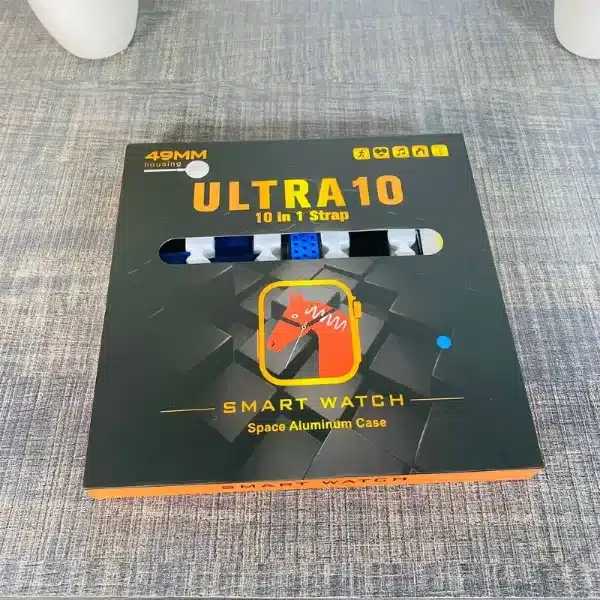 Ultra 10 49mm Smart Watch with 10-in-1 Features