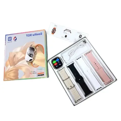 Buy T20 Ultra Series 9 Smartwatch with 4 Free Straps