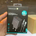 Sabawoon 65W GaN A+C Super Fast Charger